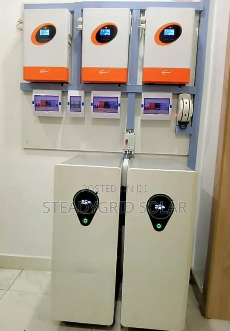 15kva Hybrid Solar Inverter With 30kwh Lithiunm Ion Battery