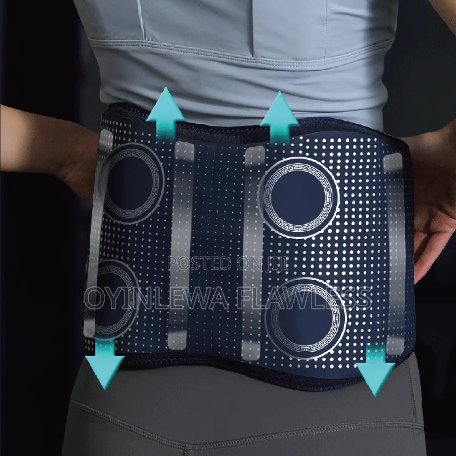 Rechargeable Lumbar Pain Relief Hot Compress Massage Belt