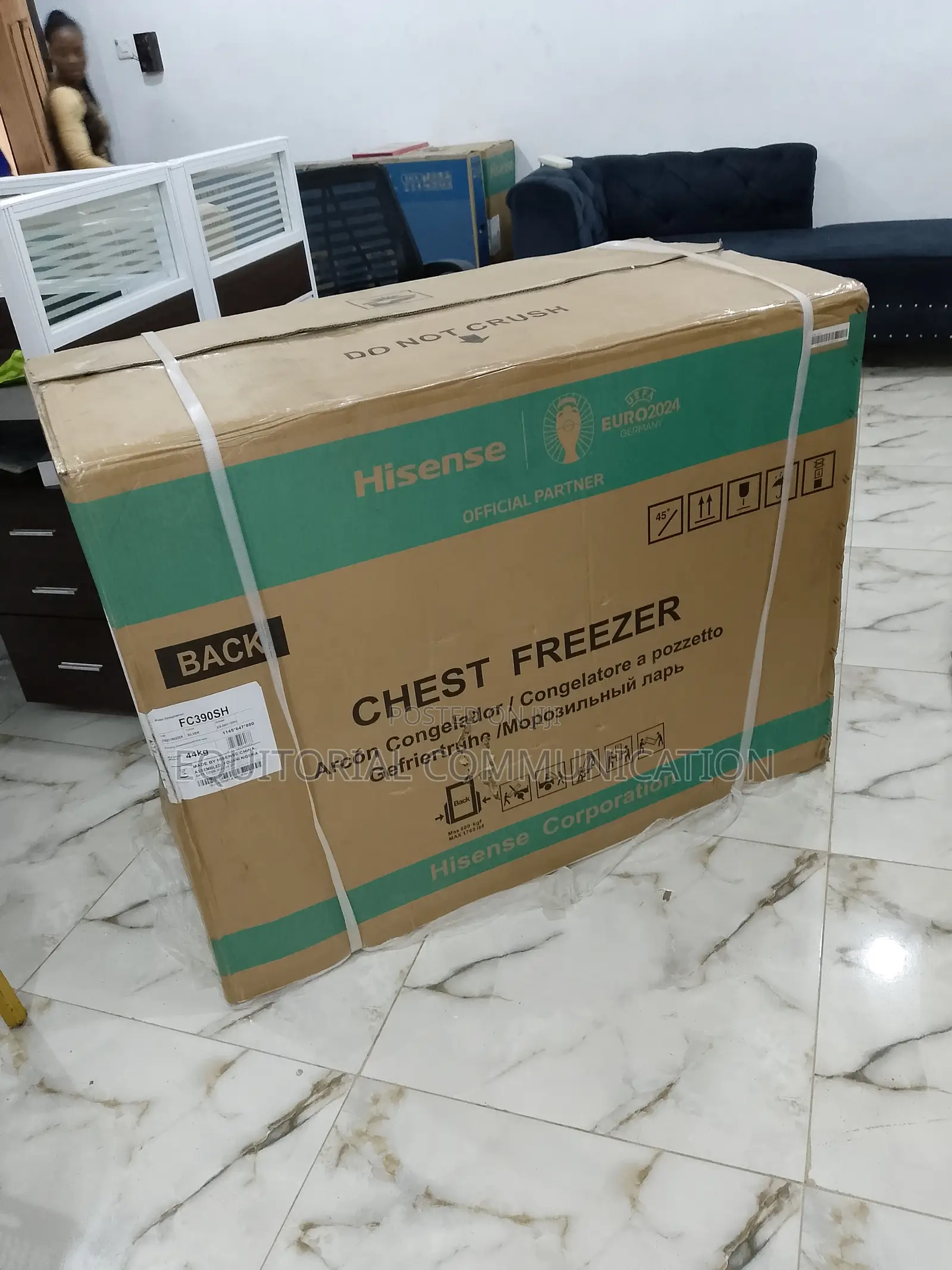 Hisense 297l Chest Freezer Silver FRZ Fc 390 Sh