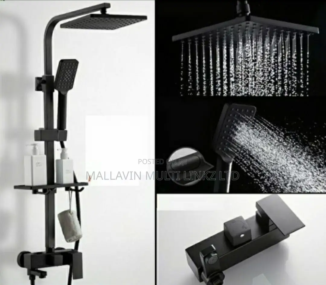 Matte Black Shower Mixers