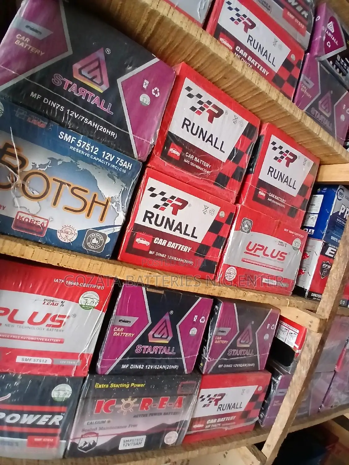 Premium Car Battery 75AH With 13months Guarantee