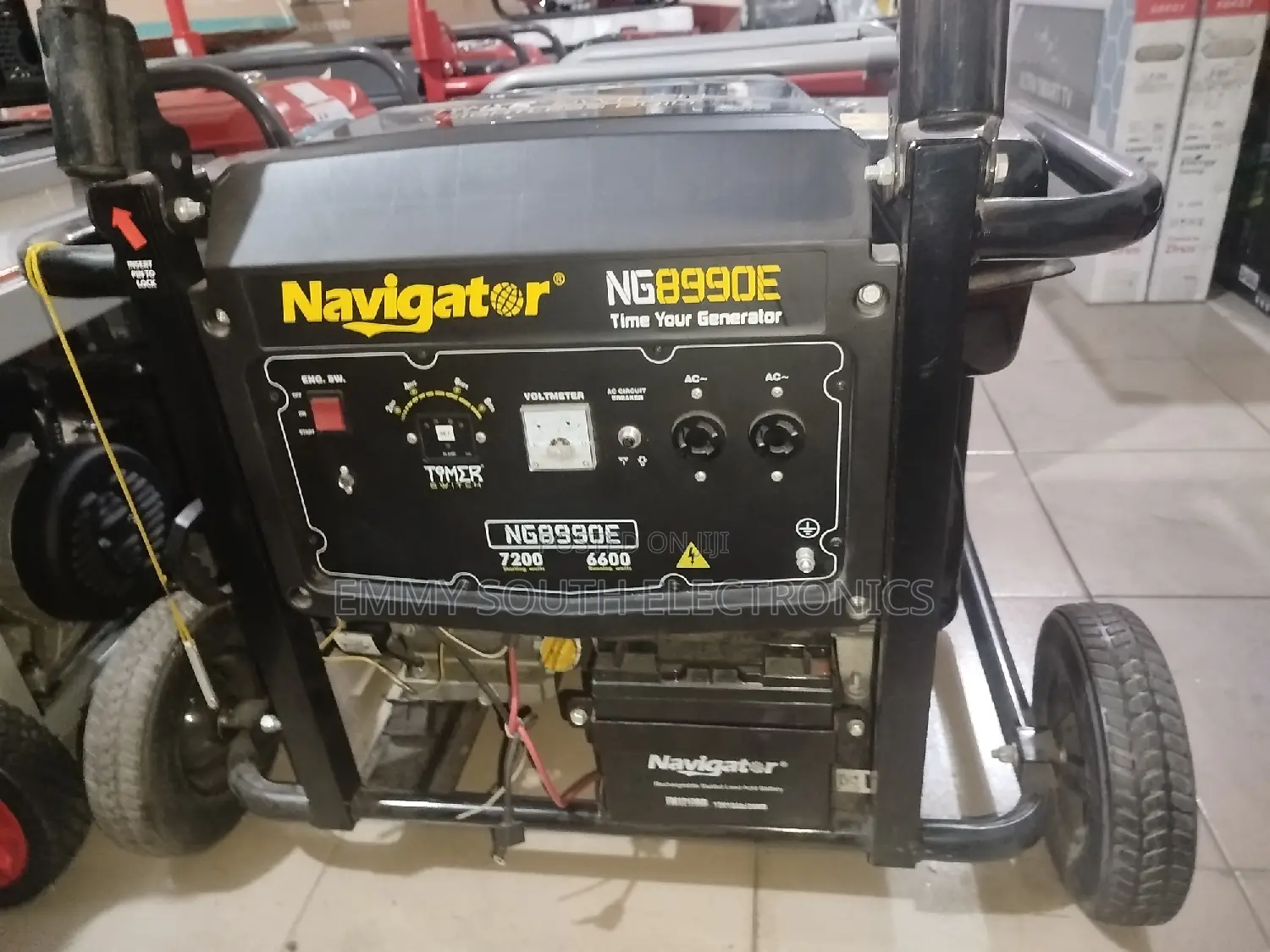 Navigator Petrol Generator Copper Coil Made in Japan