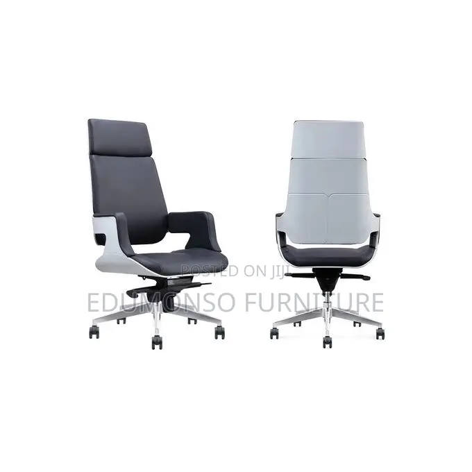 Executive Comfort Faux Leather Swivel Office Chair