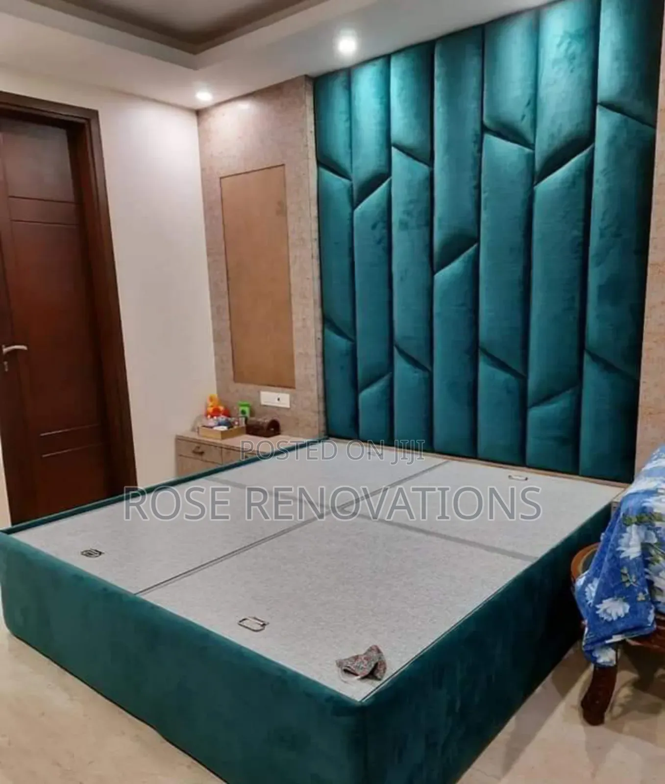 Brand New Green Colour Bedframe