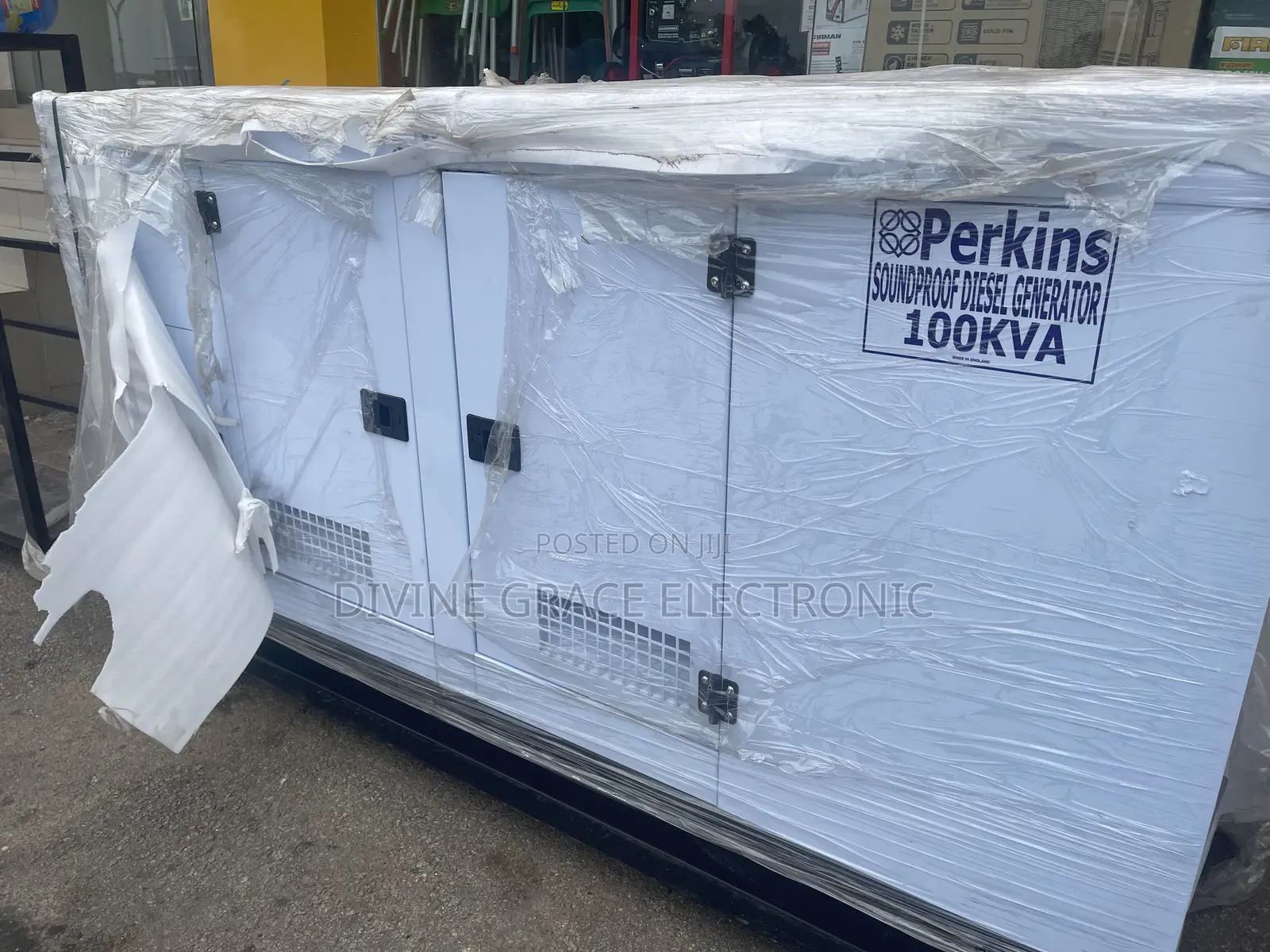 100kva Soundproof Perkins Generator