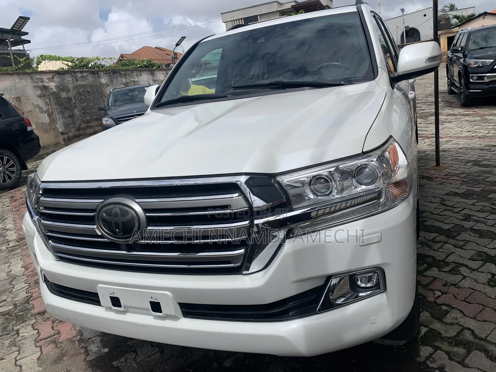 Toyota Land Cruiser 4.5 V8 VXR 2017 White