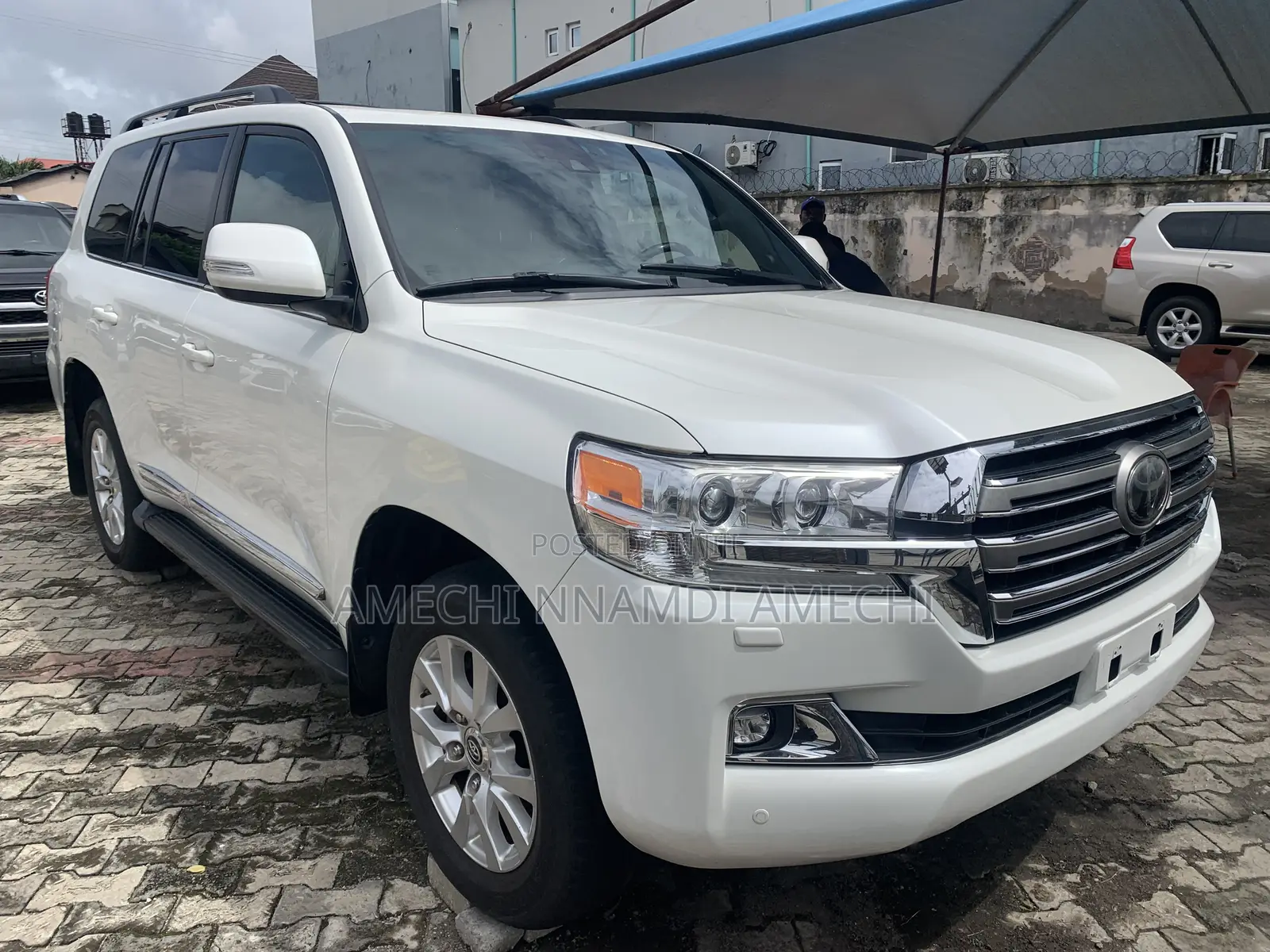Toyota Land Cruiser 4.5 V8 VXR 2017 White