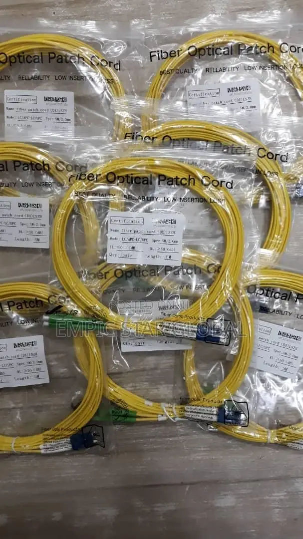 Vis-Link Fiber Patch Cord LC-APC-LC/UPC 5M SM