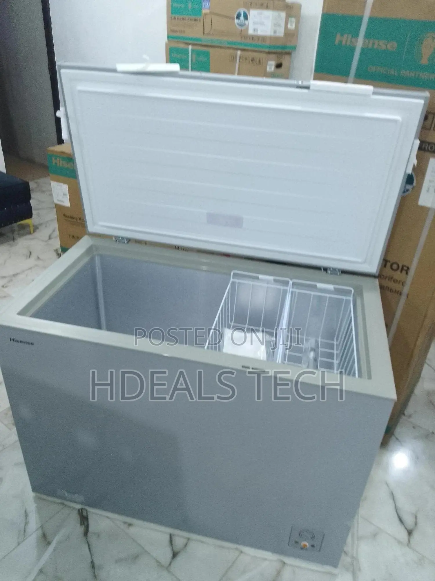 Less Energy Consumption - Hisense 300L Chest Freezer.