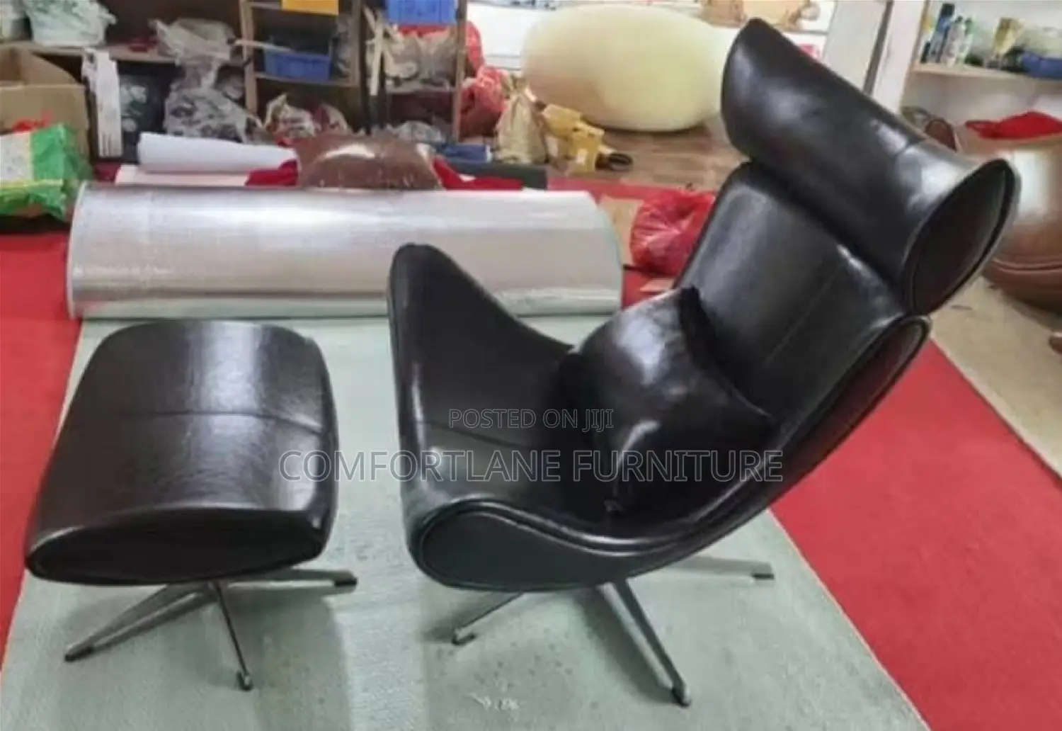 High Quality Relaxing Leather Chair With Foot Rest