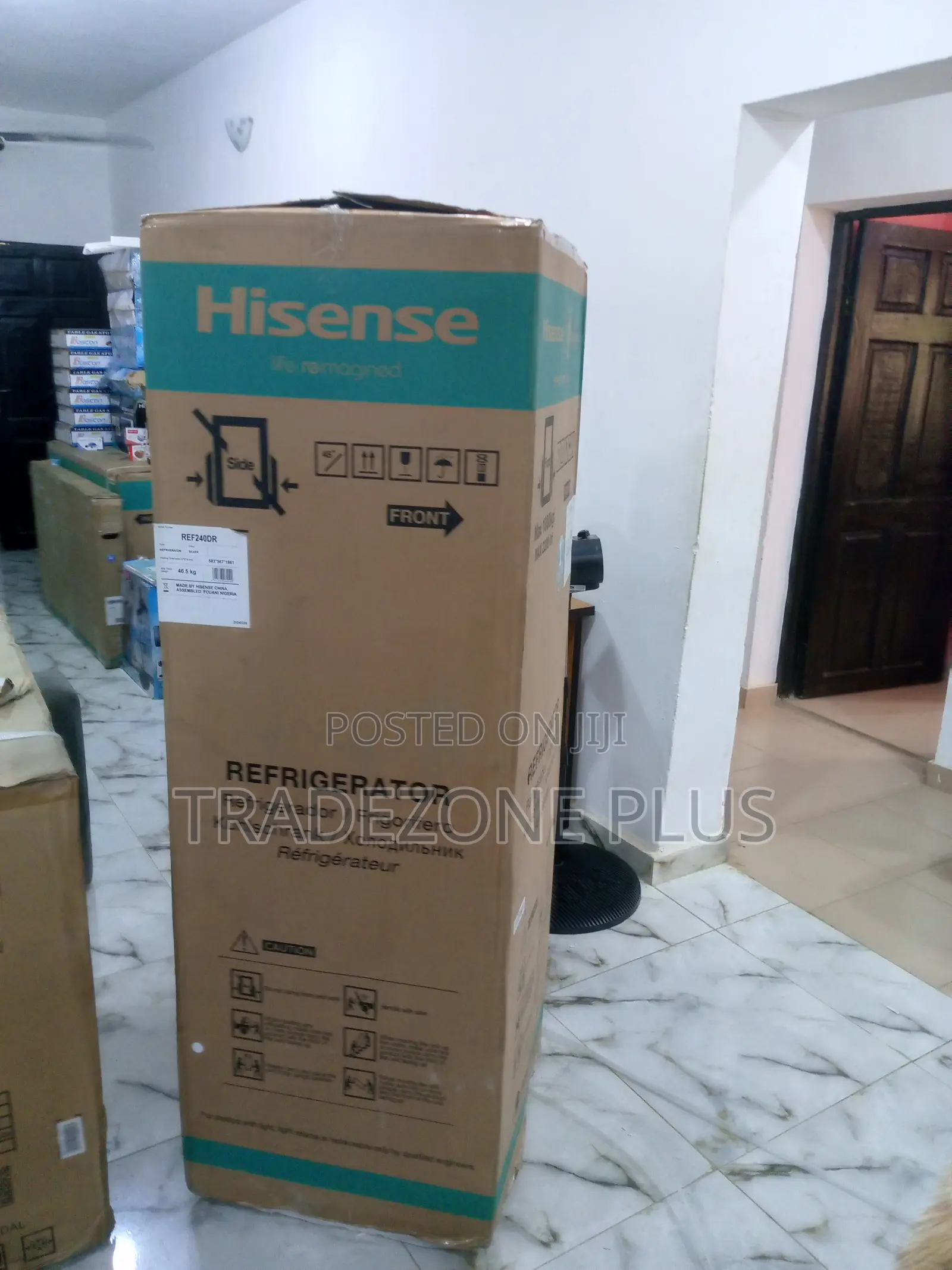 Hisense Double Door Refrigerator