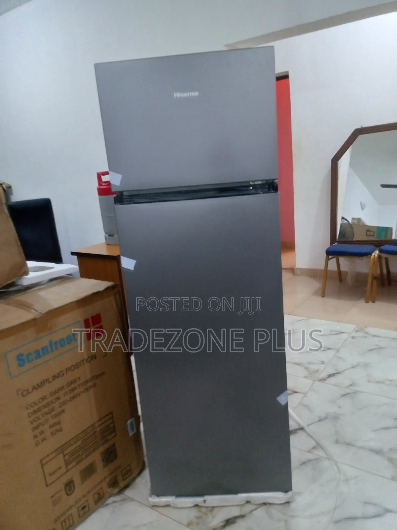 Hisense Double Door Refrigerator