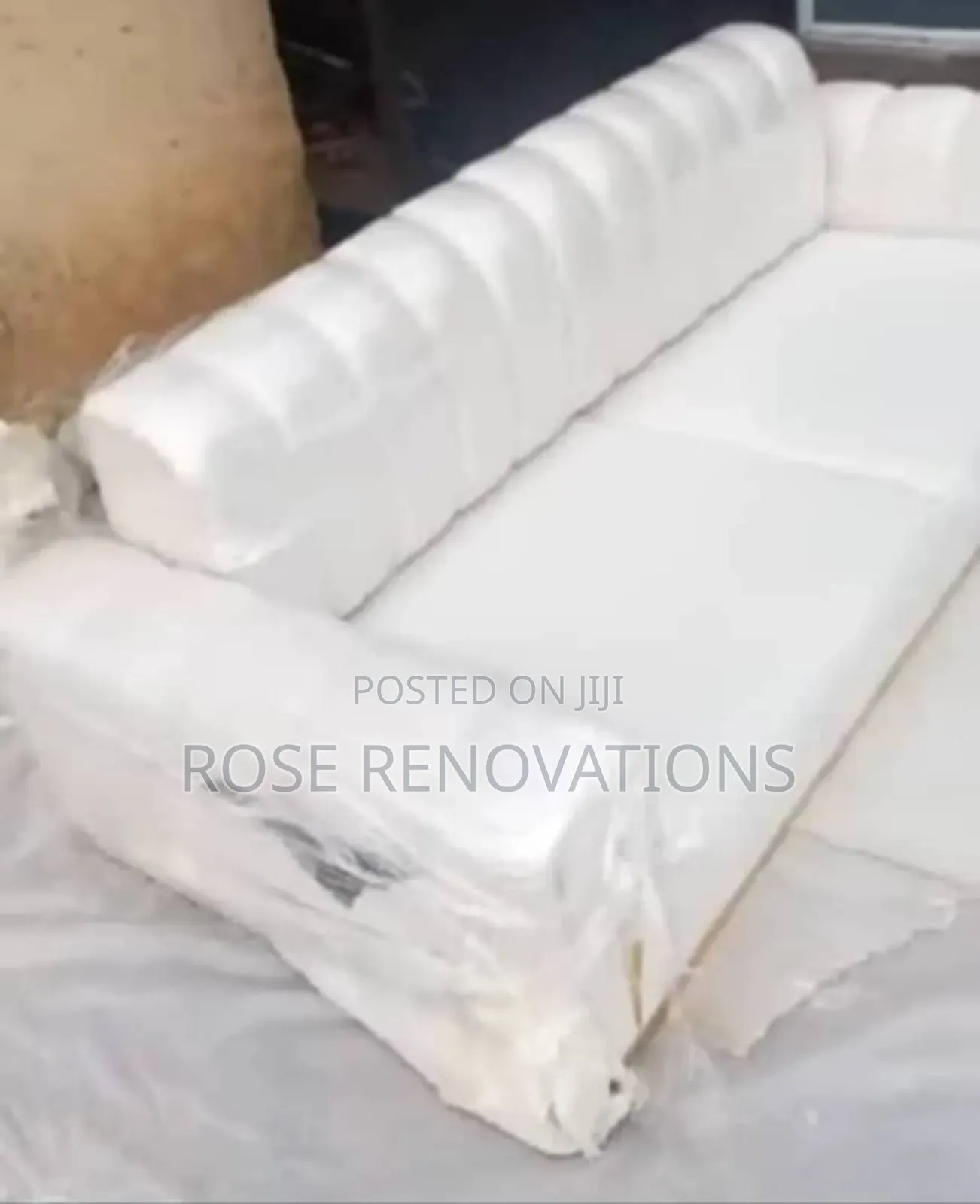 Brand New White Colour 7 Seater Furniture Set