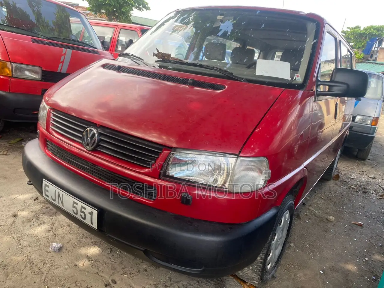 Volkswagen Transporter 2003 Red