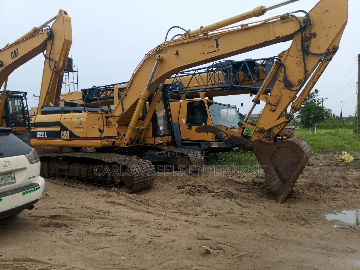 322L Foreign Used Caterpillar Excavator
