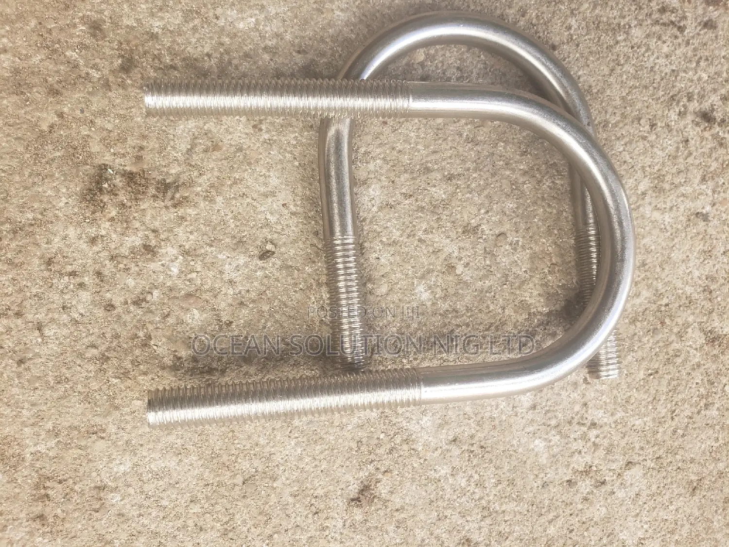 4" U Bolt Stainless Steel (Stainless Steel U Clamp 4")