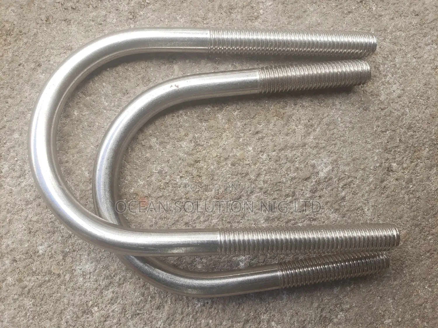 4" U Bolt Stainless Steel (Stainless Steel U Clamp 4")