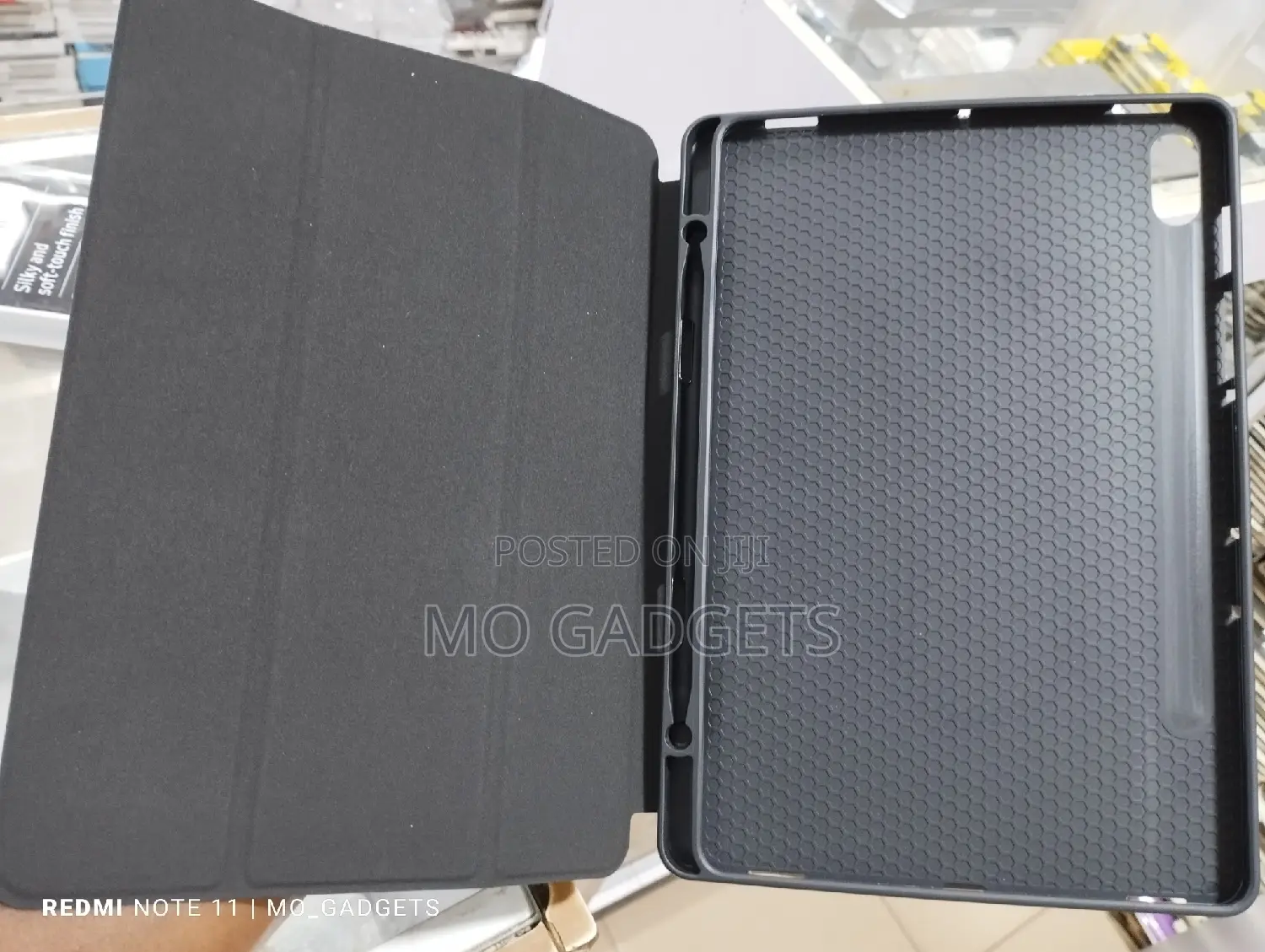 Samsung Tab A9plus Smart Cover Pouch With Pen Slot/ Holder