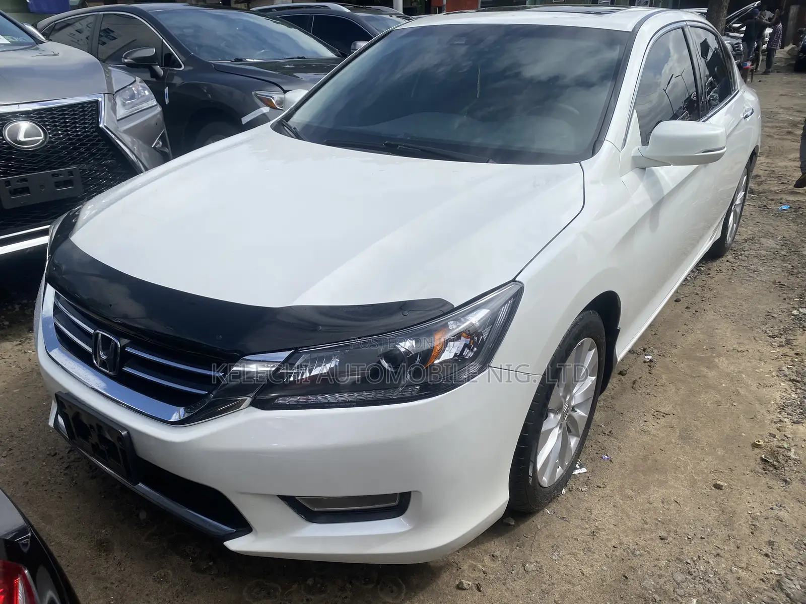 Honda Accord EX-L V-6 4dr Sedan (3.5L 6cyl 6A) 2014 White
