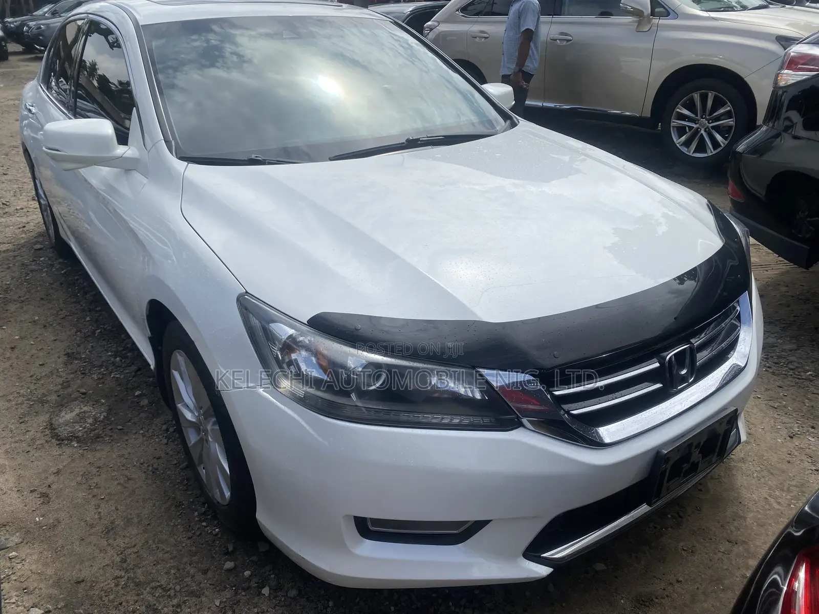 Honda Accord EX-L V-6 4dr Sedan (3.5L 6cyl 6A) 2014 White