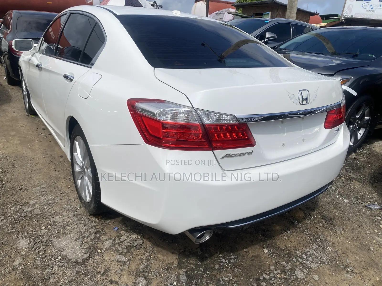 Honda Accord EX-L V-6 4dr Sedan (3.5L 6cyl 6A) 2014 White