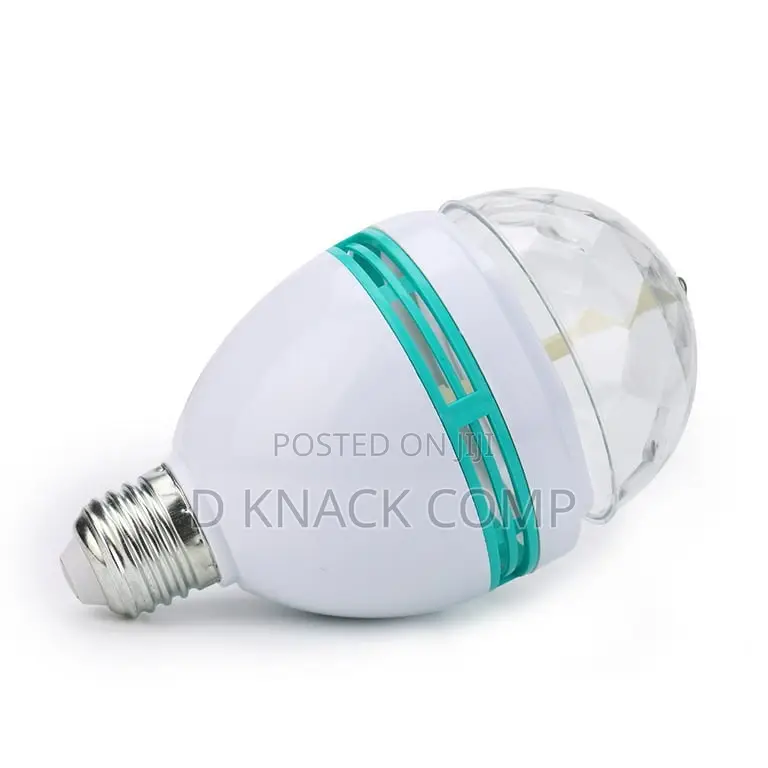 3W 220V Bar Party Disco Colorful Bubble Rotating Light