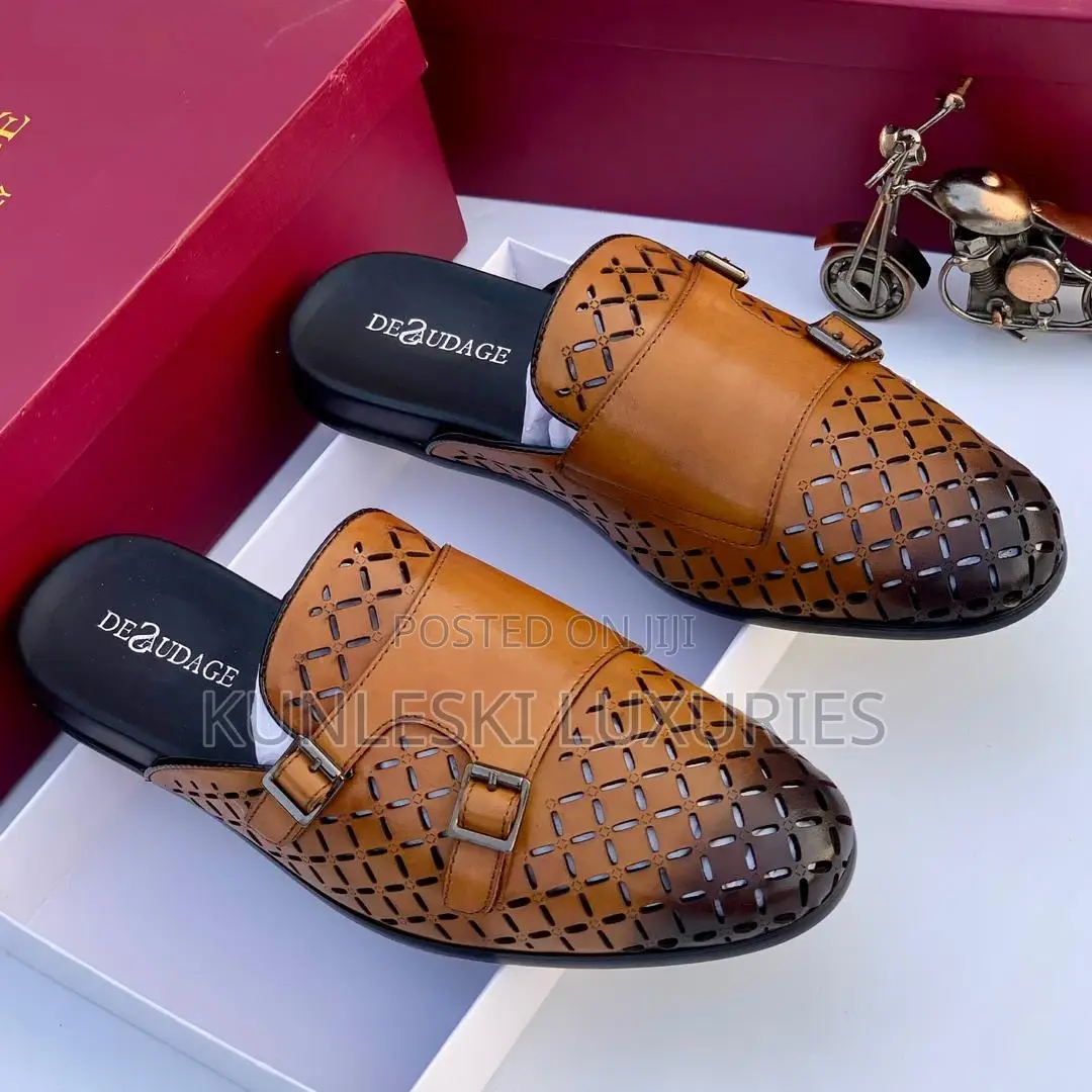 Original Desaudage Men Italian Half Shoe Collections