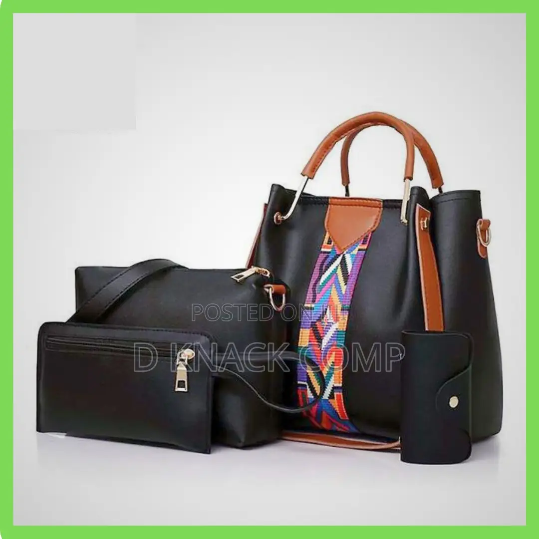 4 in 1 Women Ladies Bag Handbag, Purse, Shoulder Bag