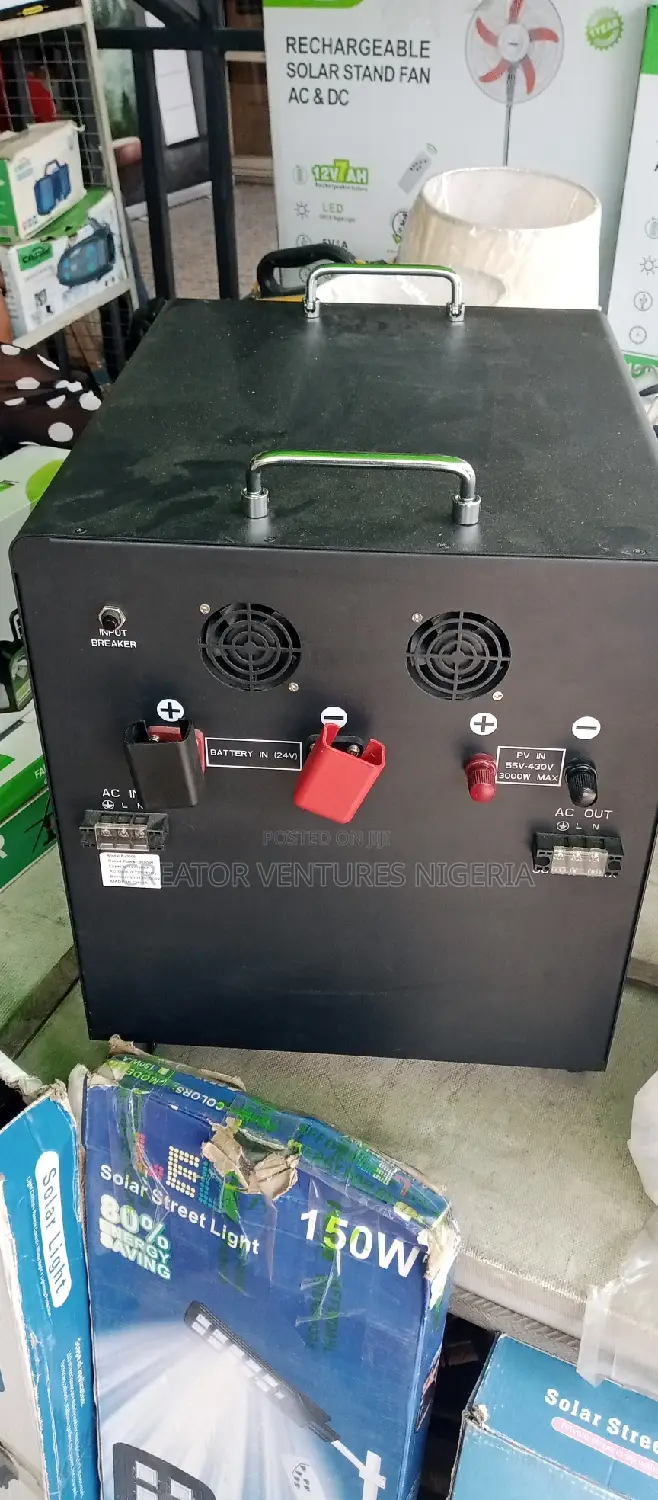 Solar Generator,3000watts,Lithium Battery, Built-in Inverter