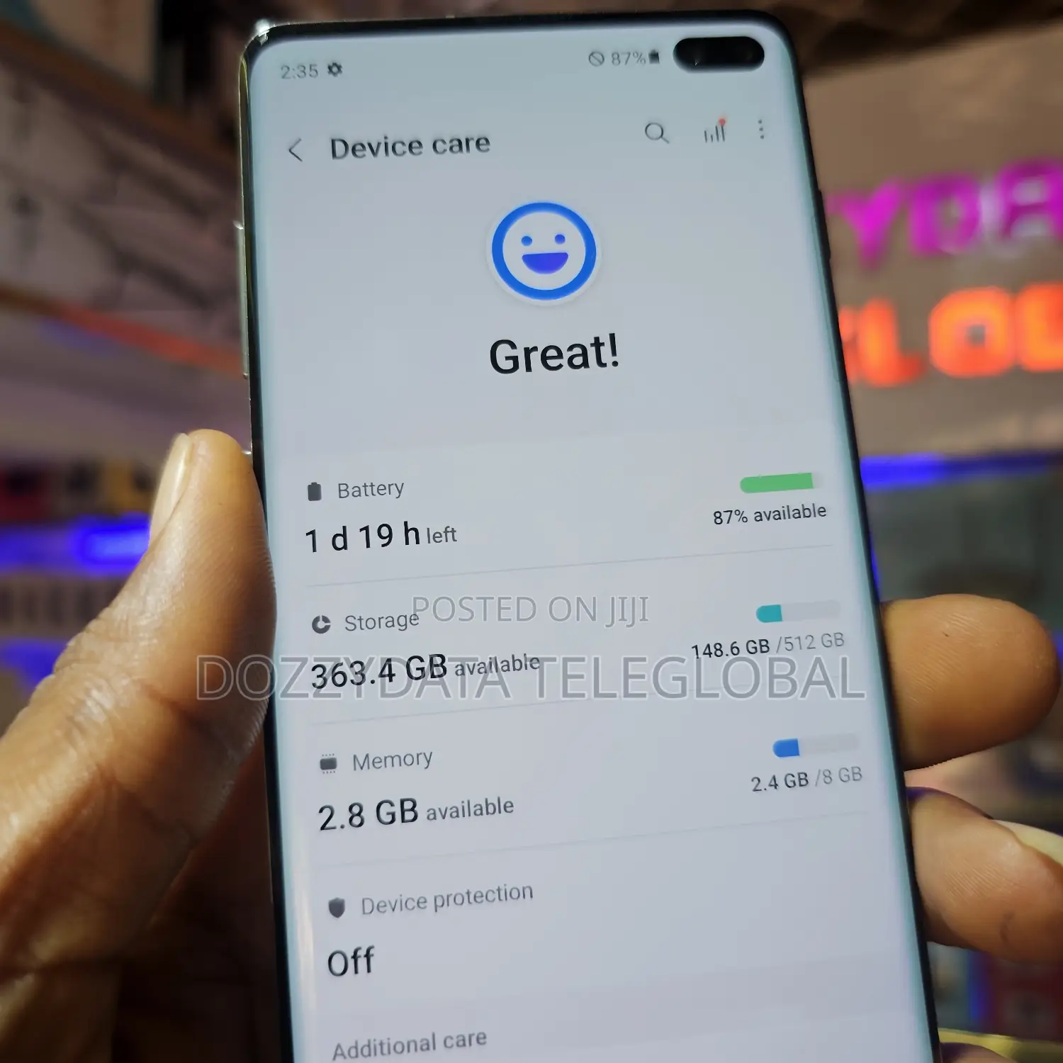 Samsung Galaxy S10 Plus 512 GB White