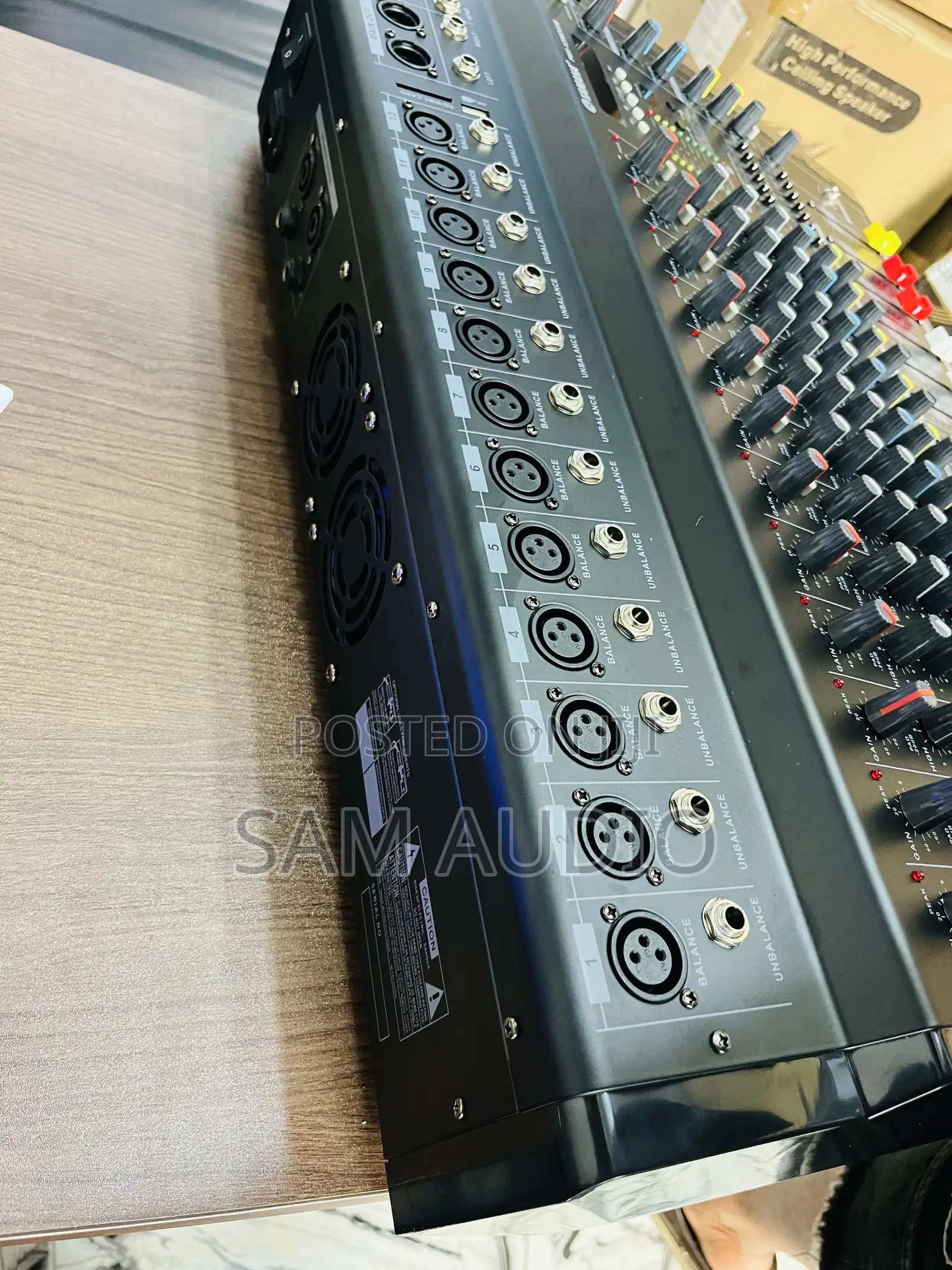 Yamaha Mixer With Amplifier