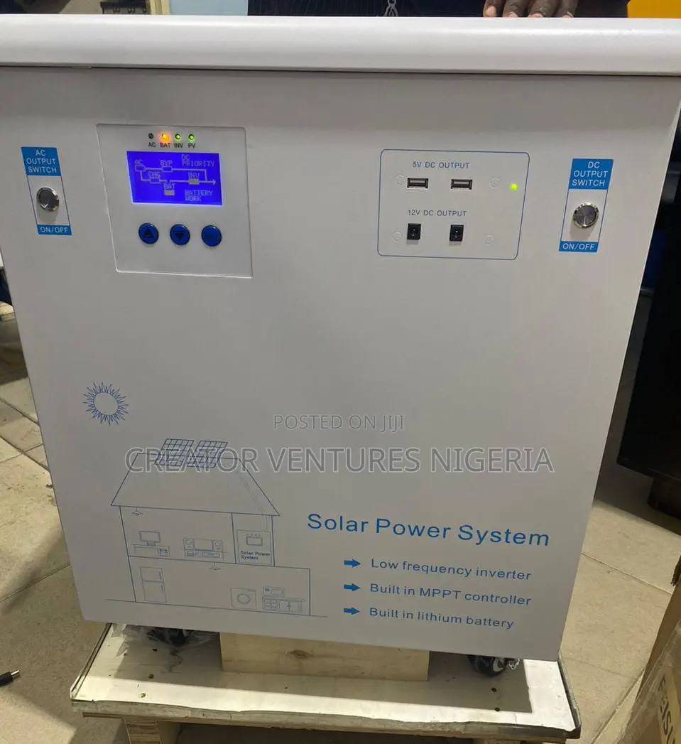 Solar Generator,3000watts,Lithium Battery, Built-in Inverter