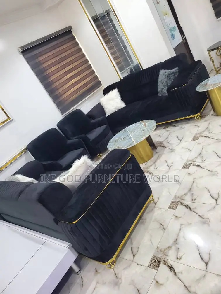 Complete Set of High Quality Turkish Contemporary Fabric Sof