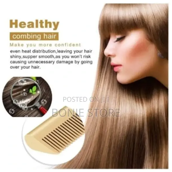 3in1 Electric Flat Iron Hot Comb Hair Straightener