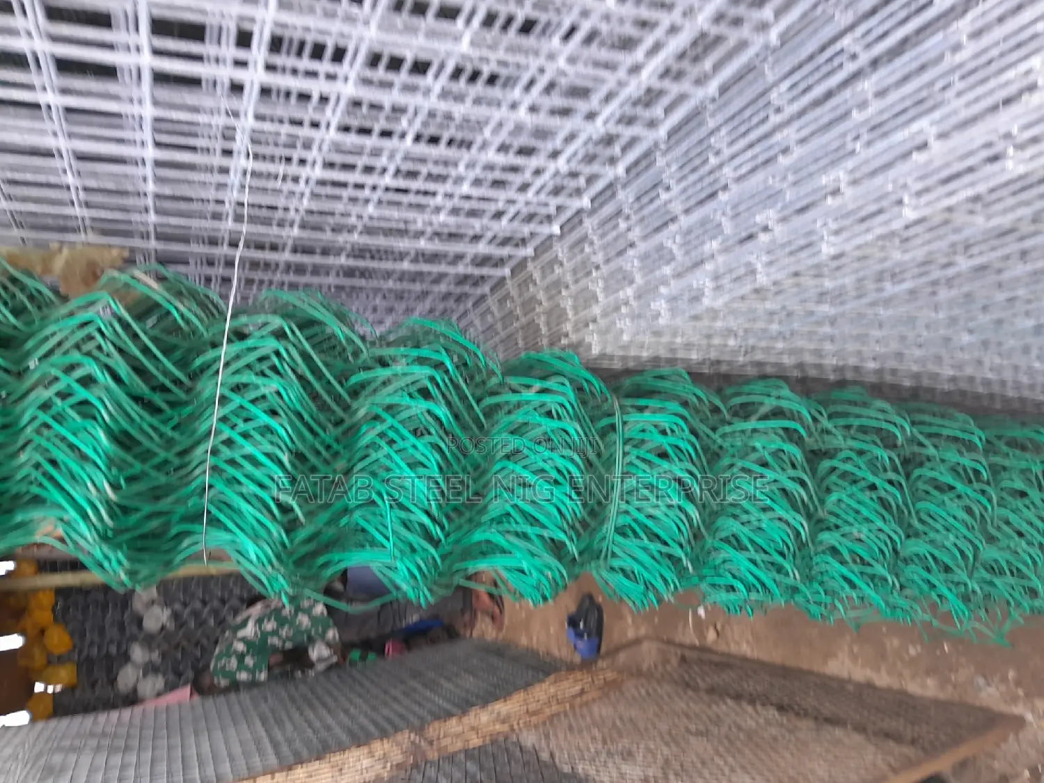 Chainlinks PVC Coated for Fencing