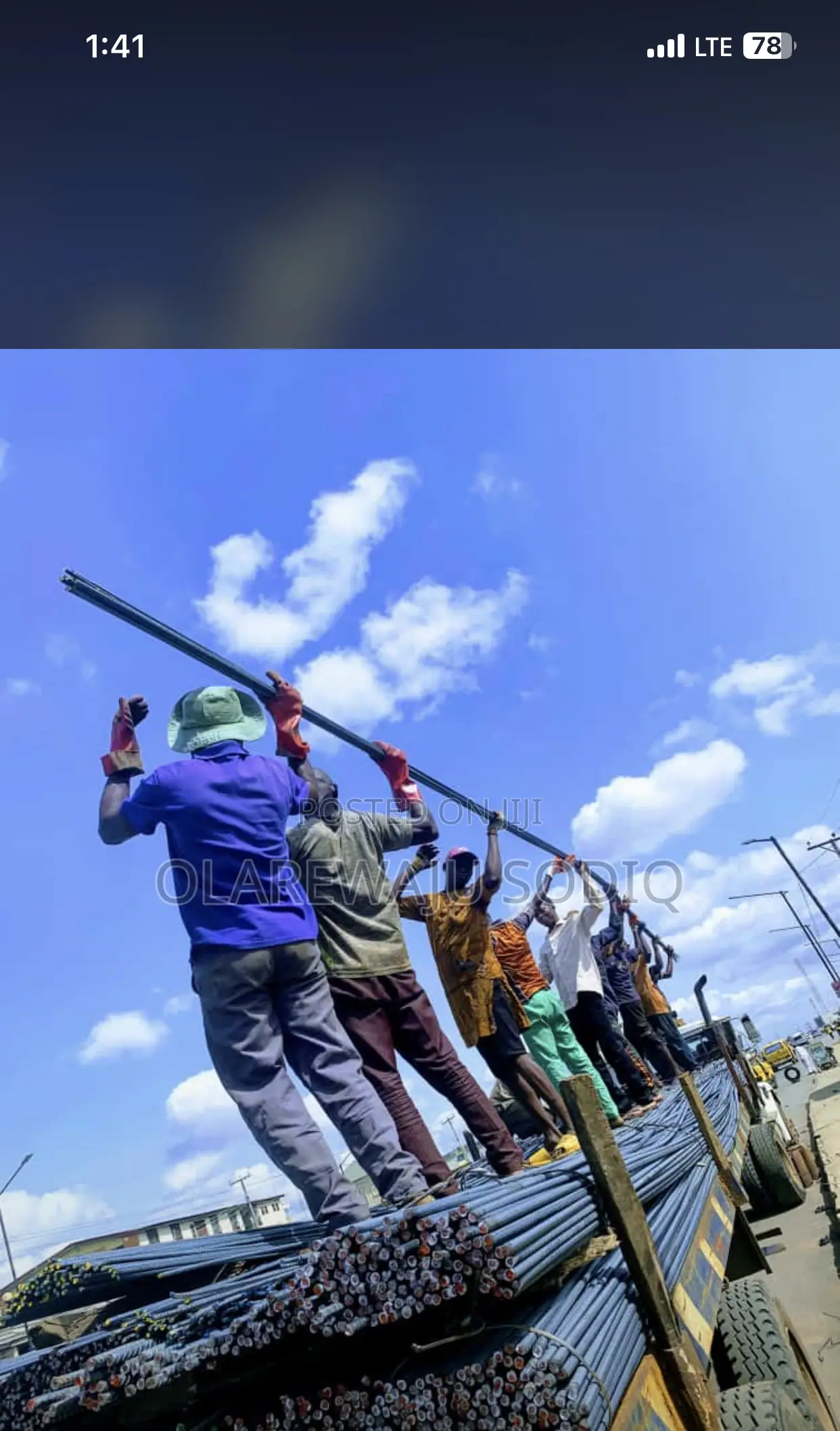 Quality Iron Rods Both Local and TMT