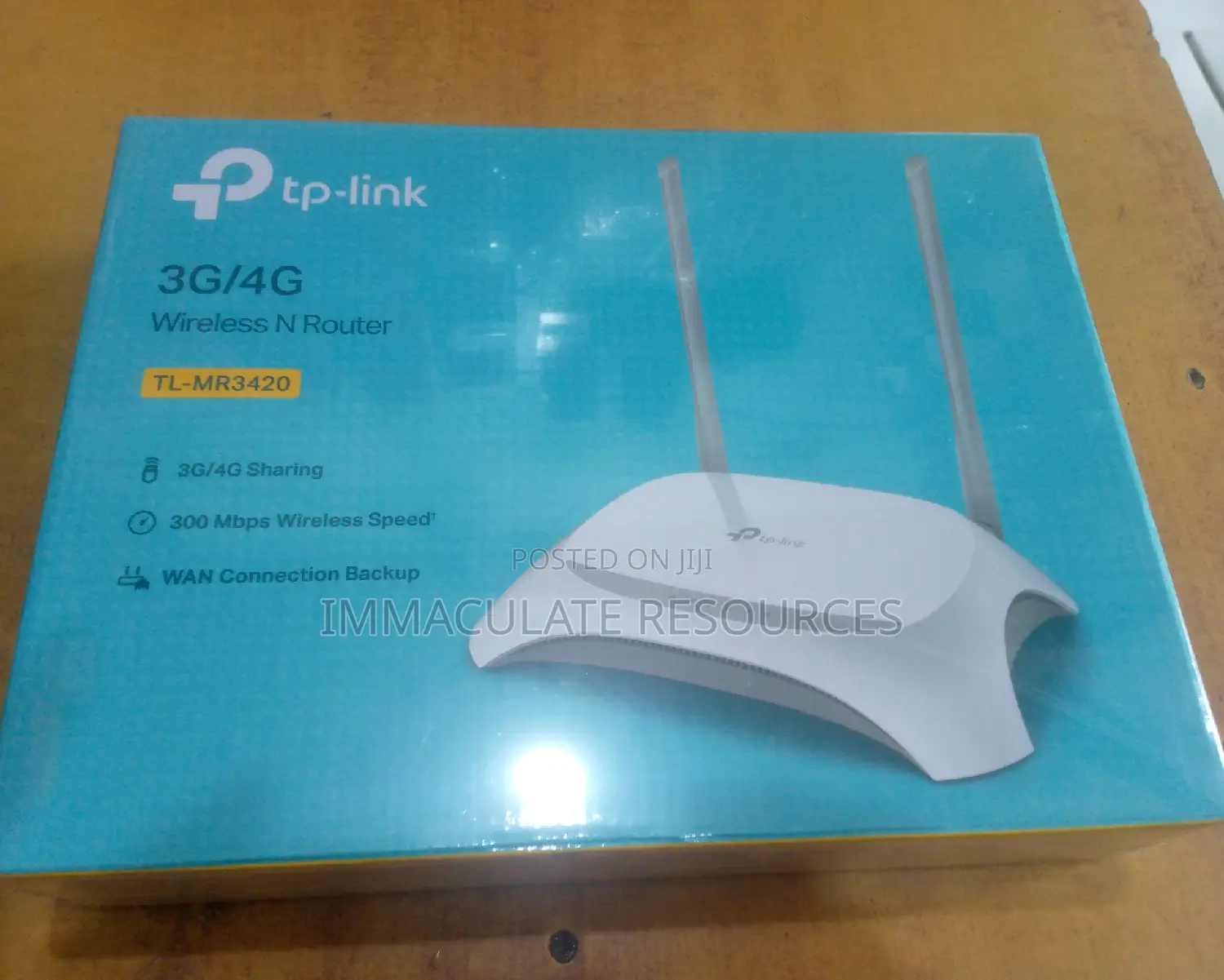 Tp-Link 3g/4g Wireless N Router(Tl-Mr3420)