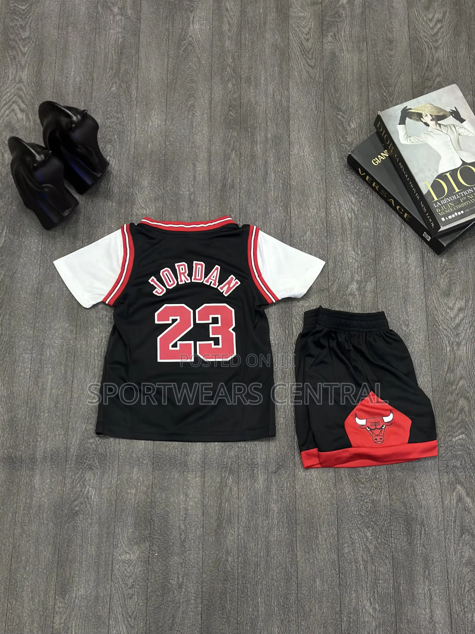 Original Chicago Bulls Children Armless Basketball JERSEY