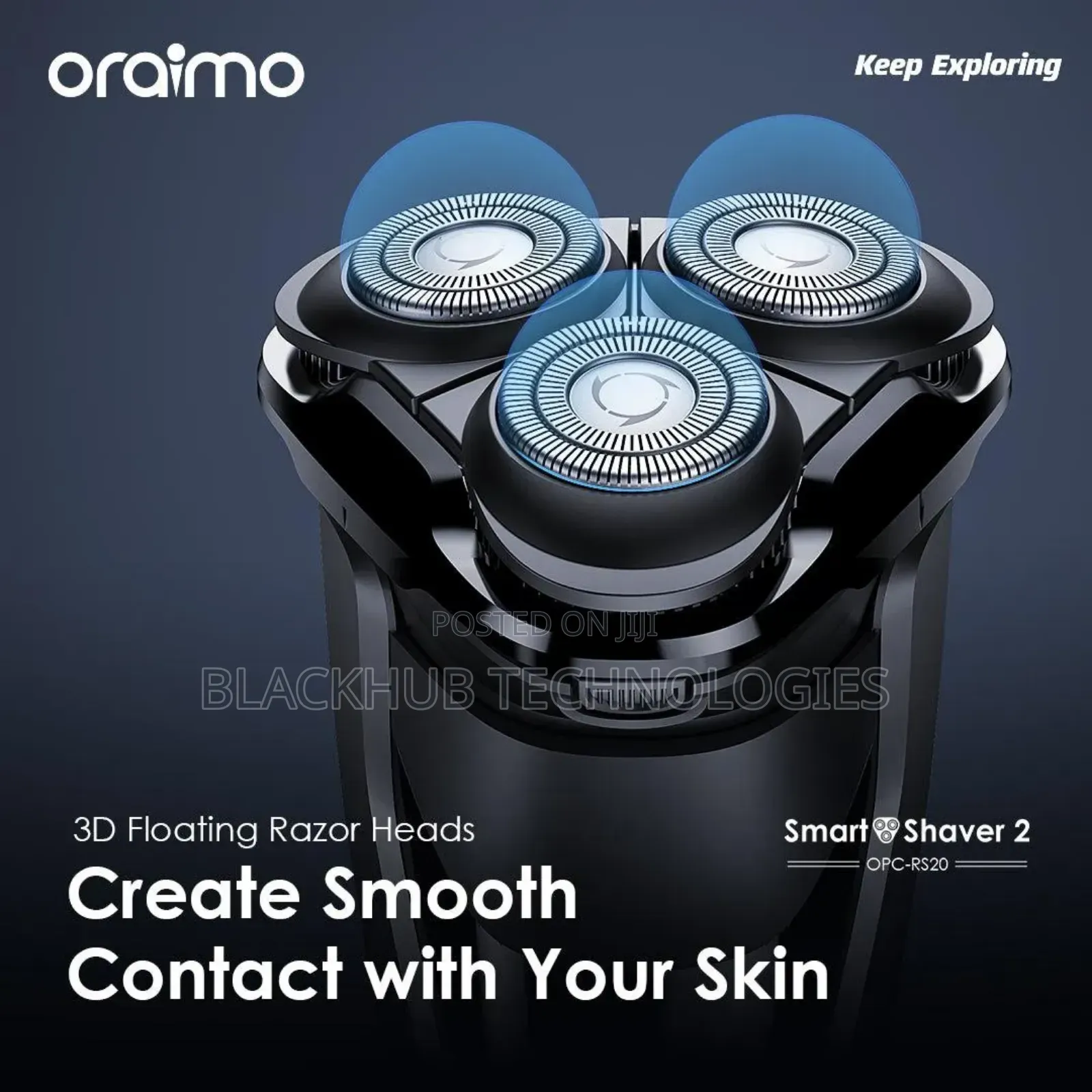 Oraimo Smart Shaver 2 IPX7 Smoothness Shaver