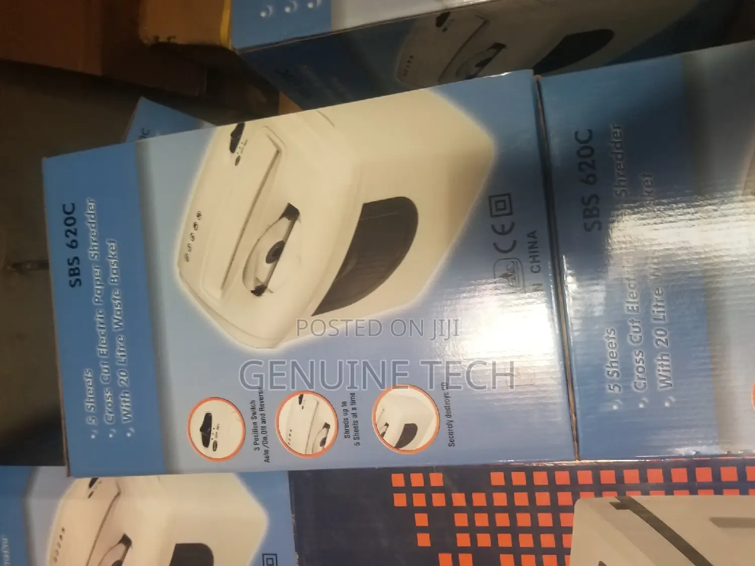 Sanyo SBS-620s Paper Shredder