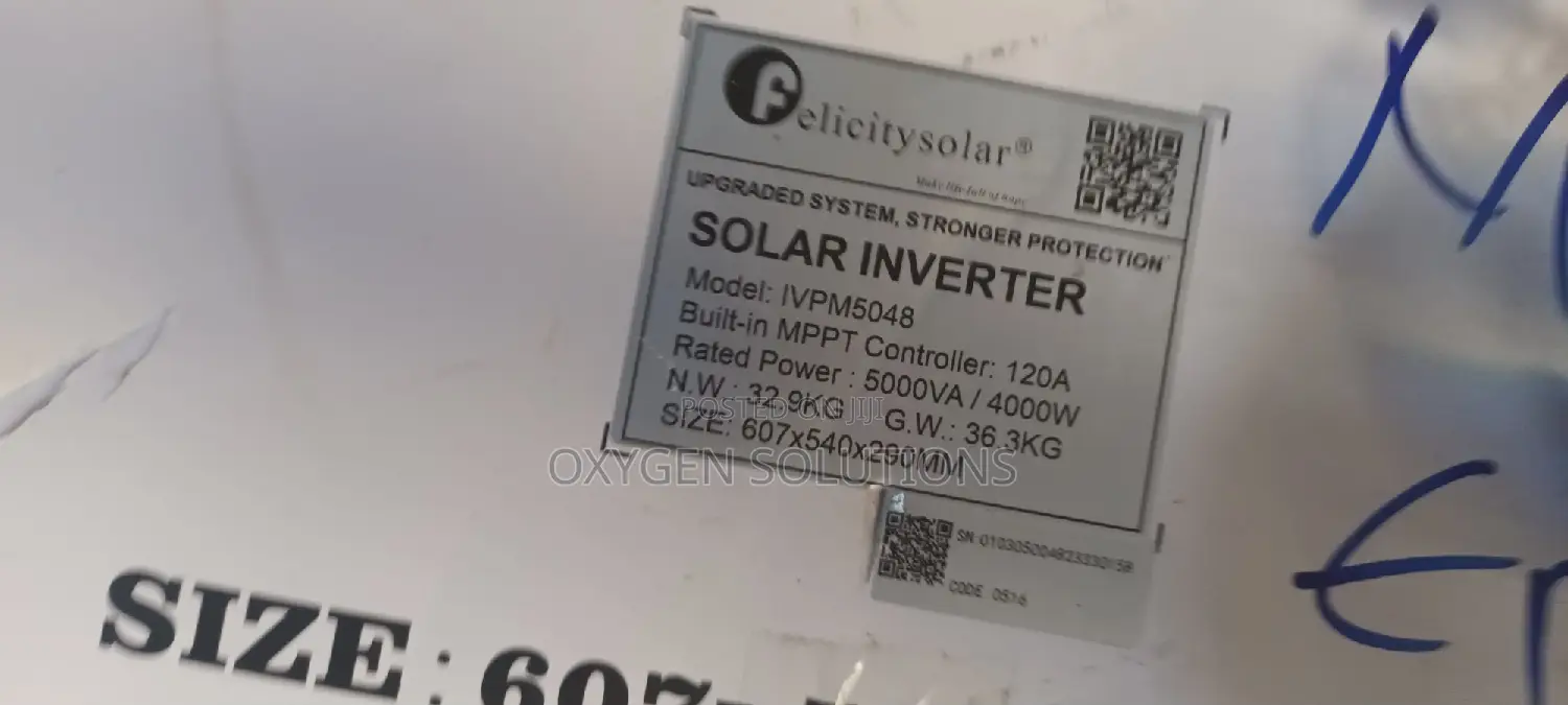 5kva 48v Ivpm Felicity Hybrid Inverter
