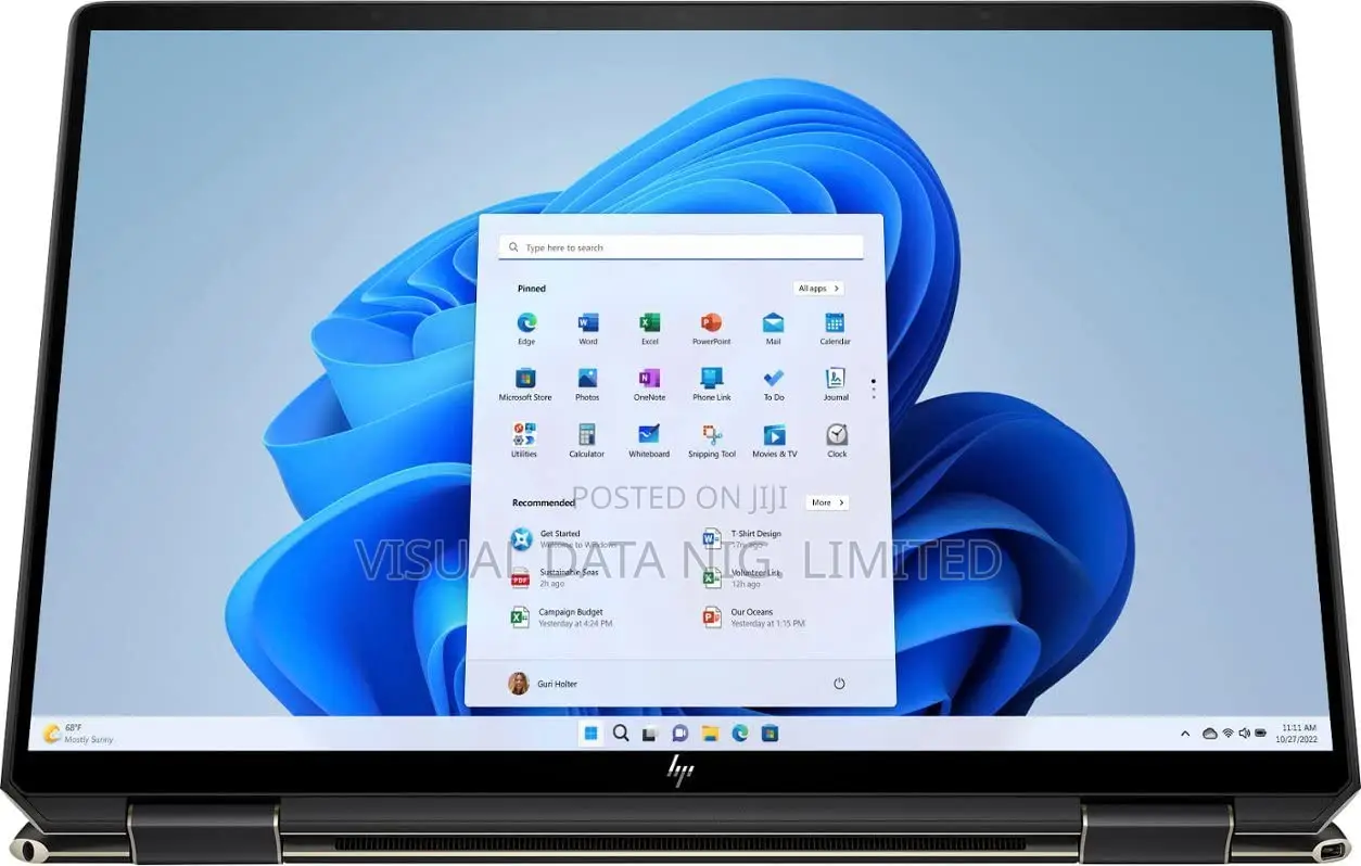 New Laptop HP Spectre X360 16GB Intel Core I7 SSD 1T