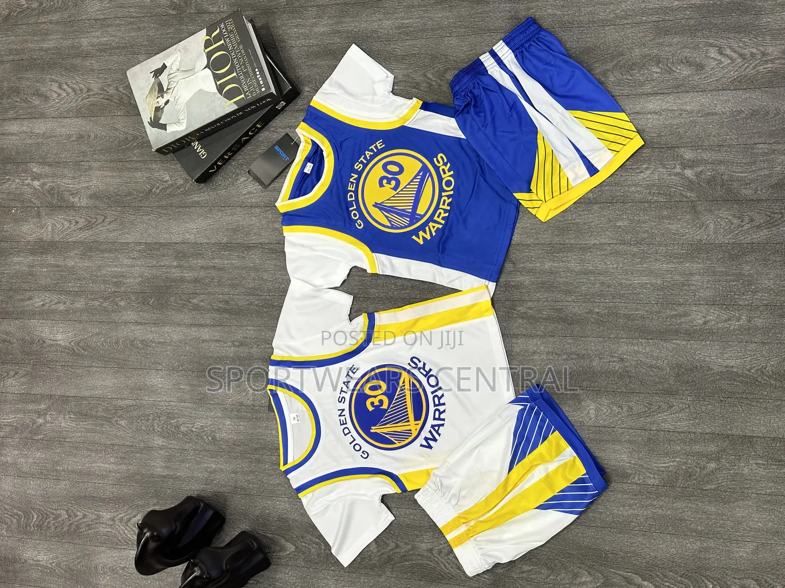 Golden State Warriors Kids JERSEY White and Blue Age 1 to 14