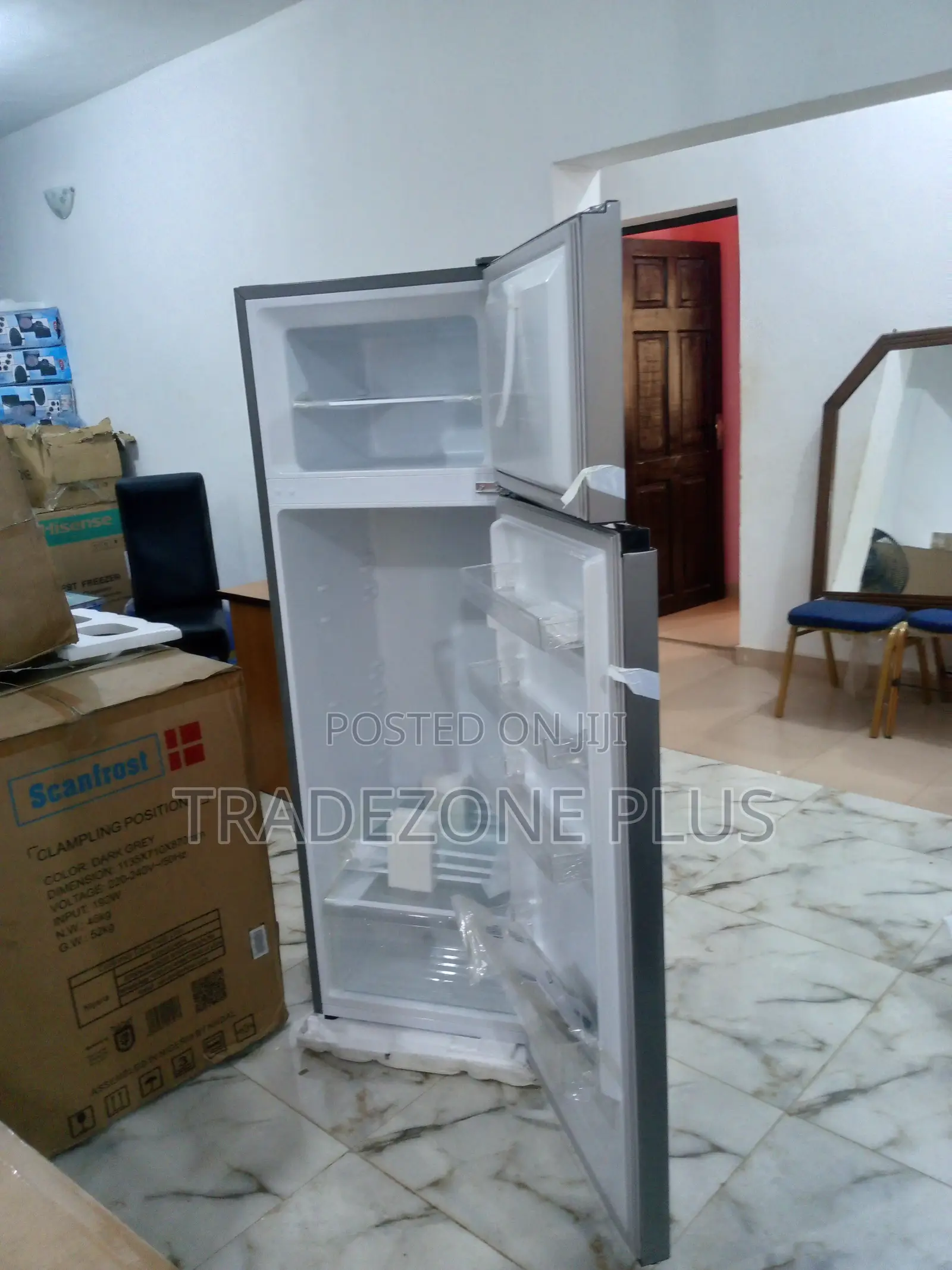 Original Top Freezer Ref240dr Hisense 240L
