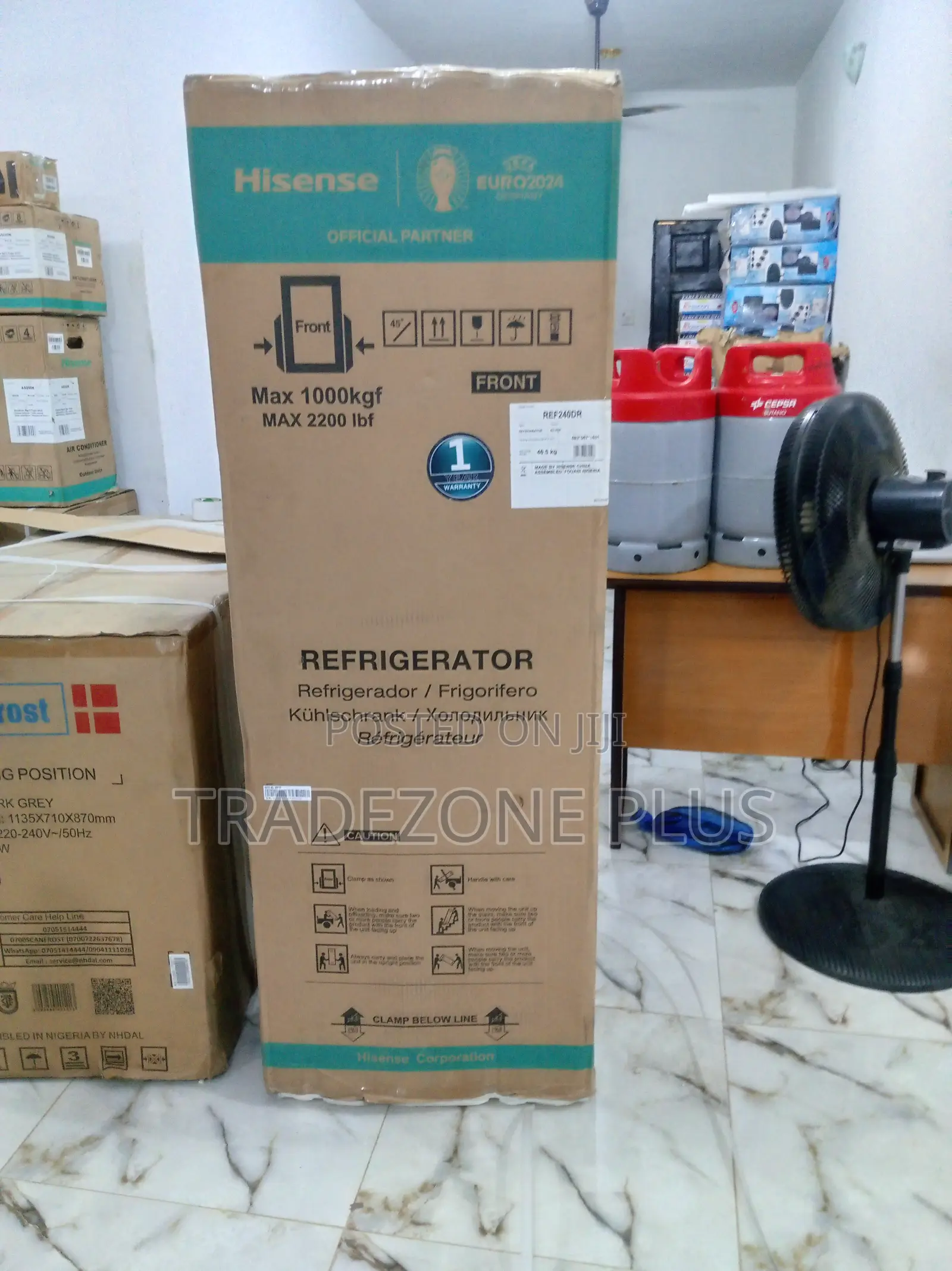 Top Cooling Top Freezer Hisense 24oltr