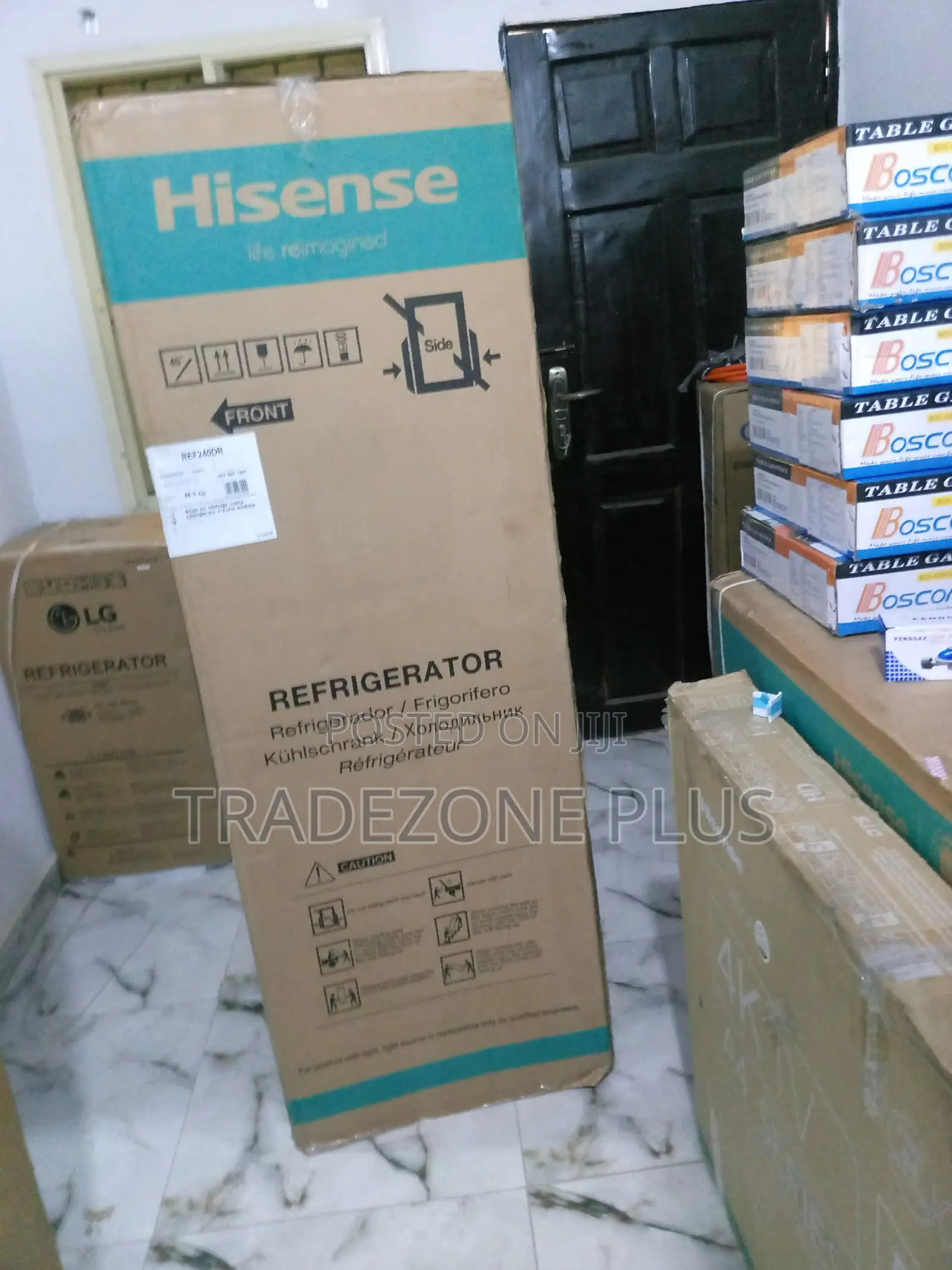 Top Cooling Hisense Ref240dr Double Door Refrigerator