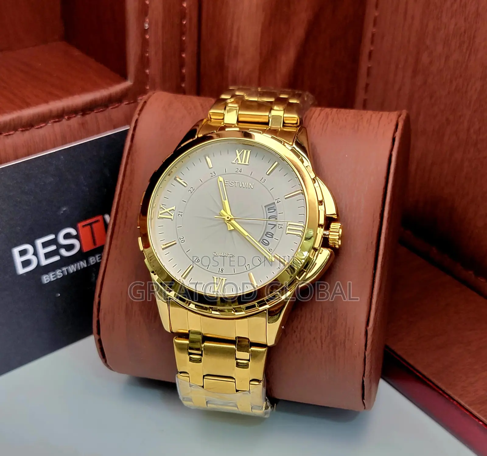Bestwin Analog Movement Wristwatch