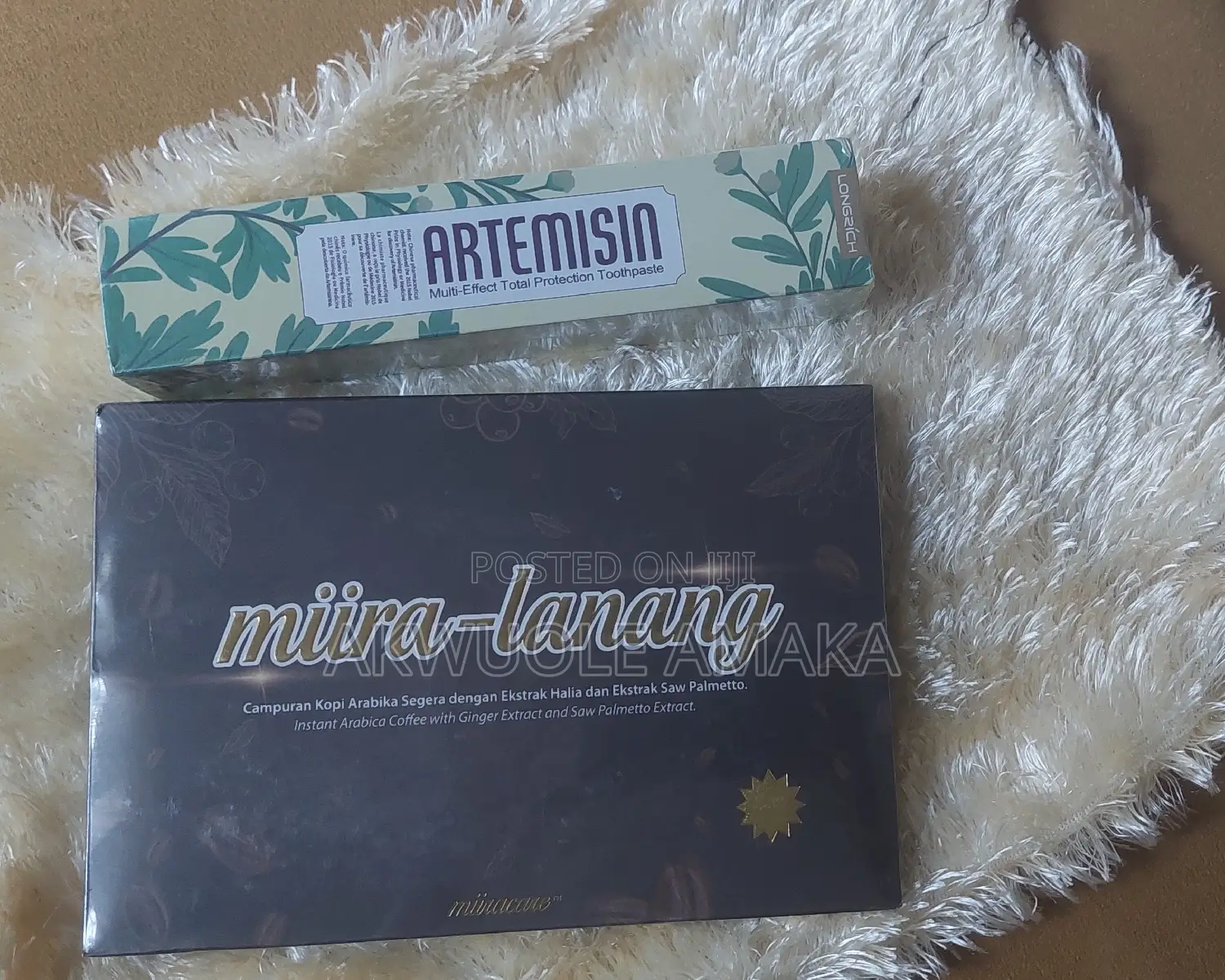 Mirra Lanang Coffee Plus Free Toothpaste (200g)