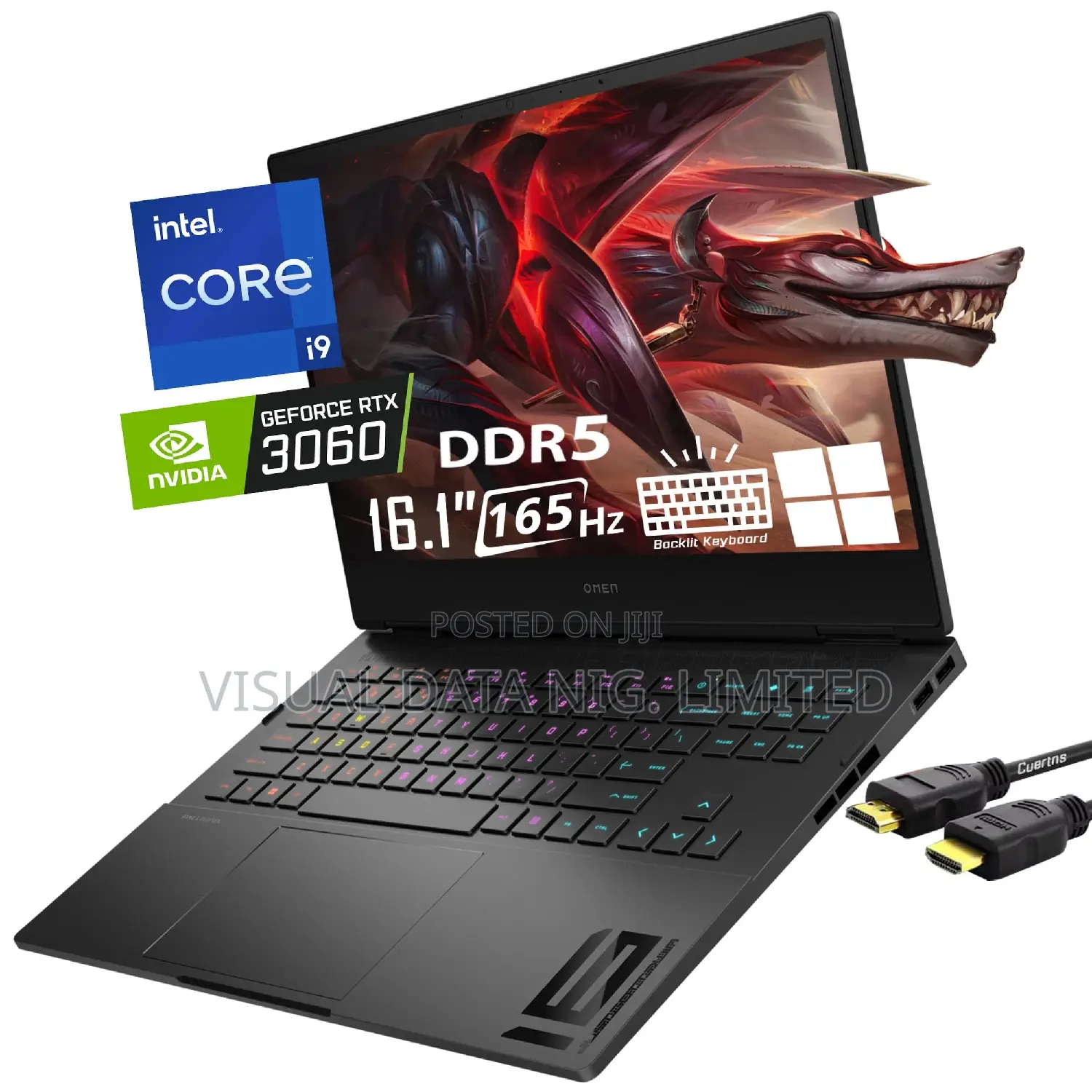 New Laptop HP Omen 16 16GB Intel Core I9 SSD 1T