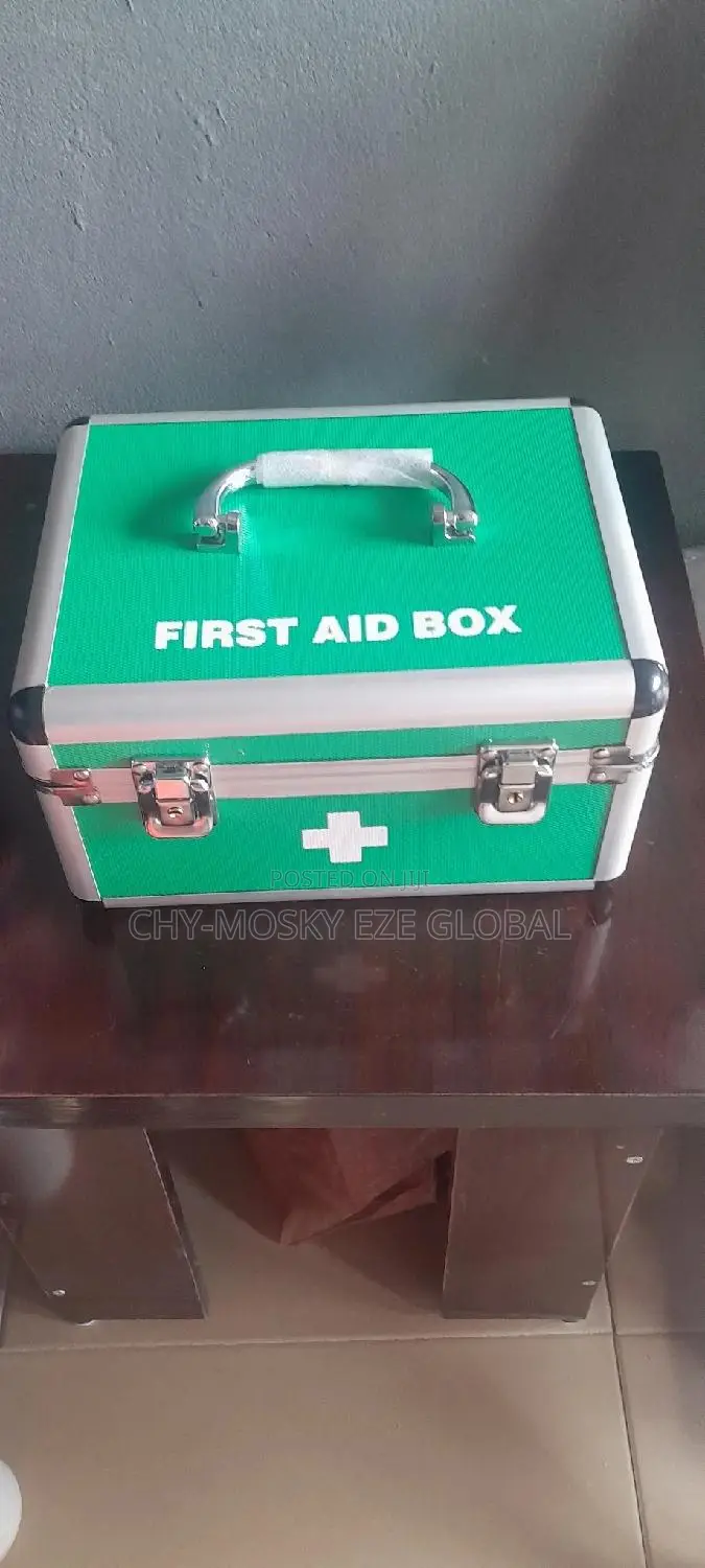 Portable First Aid Box With Accessories